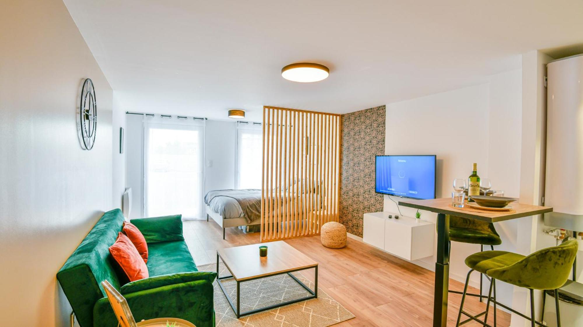 Studio Magda - Fibre Et Tv - Calme Et Confortable Saint-Quentin  Exteriér fotografie